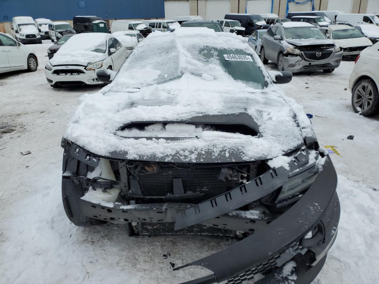 2015 Dodge Charger VIN 2C3CDXHG1FH819636 Copart auction photo, front end damage thumbnail 5