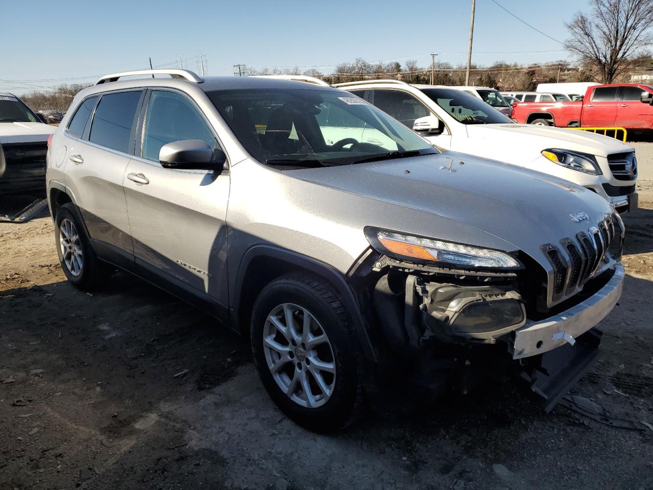 2016 Jeep Grand Cherokee VIN 1C4PJMCS1GW310942 Copart auction photo, front end damage thumbnail 4