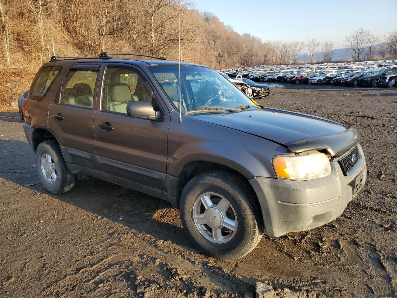 2004 Ford Escape VIN 1FMCU92134KB88319 Copart auction photo, all over / side damage thumbnail 4