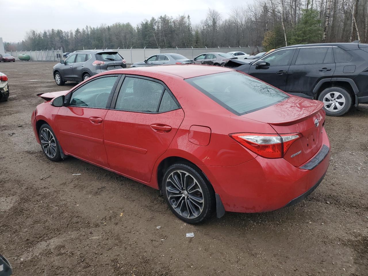2014 Toyota Corolla VIN 2T1BURHE4EC162244 Copart auction photo, front end / side damage thumbnail 2