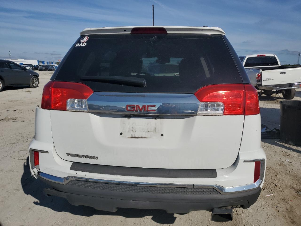 2016 GMC Terrain VIN 2GKFLPE36G6184119 Copart auction photo, rear end damage thumbnail 6