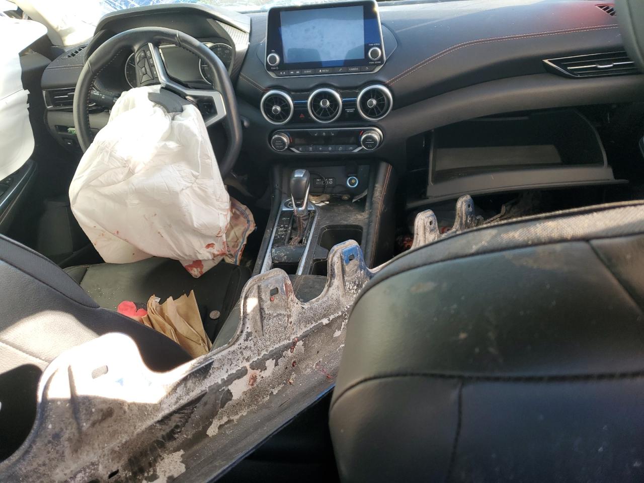 2022 Nissan Sentra VIN 3N1AB8DV6NY219497 Copart auction photo, front end damage thumbnail 8
