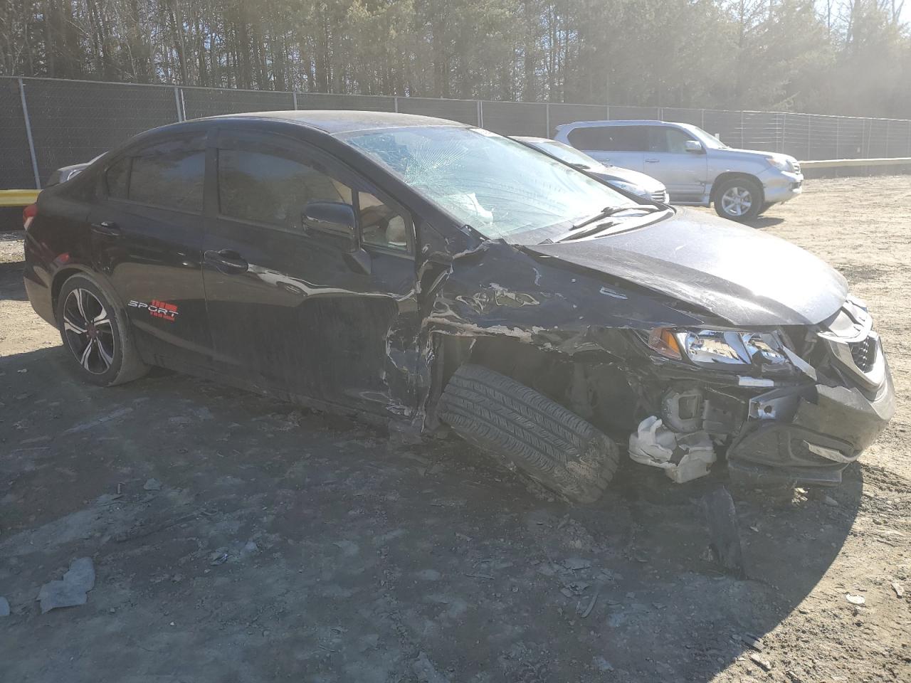 2014 Honda Civic VIN 19XFB2F51EE069376 Copart auction photo, front end damage thumbnail 4