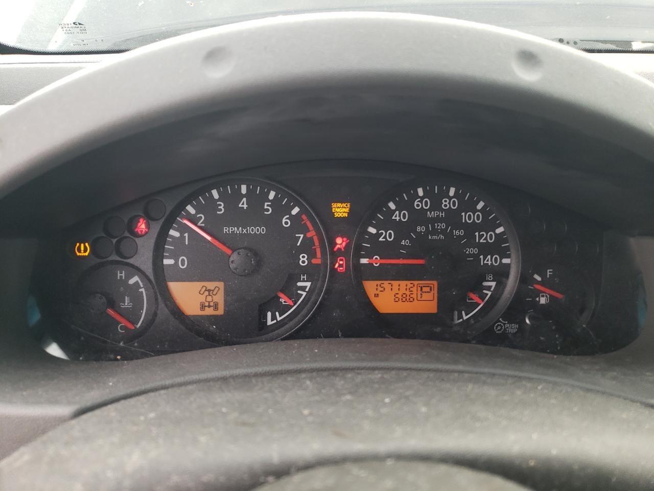 2008 Nissan XTerra VIN 5N1AN08W58C528329 Copart auction photo, rear end / side damage thumbnail 9