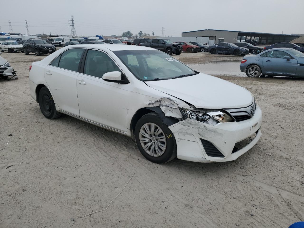 2012 Toyota Camry VIN 4T4BF1FK2CR254958 Copart auction photo, front end / rear end damage thumbnail 4