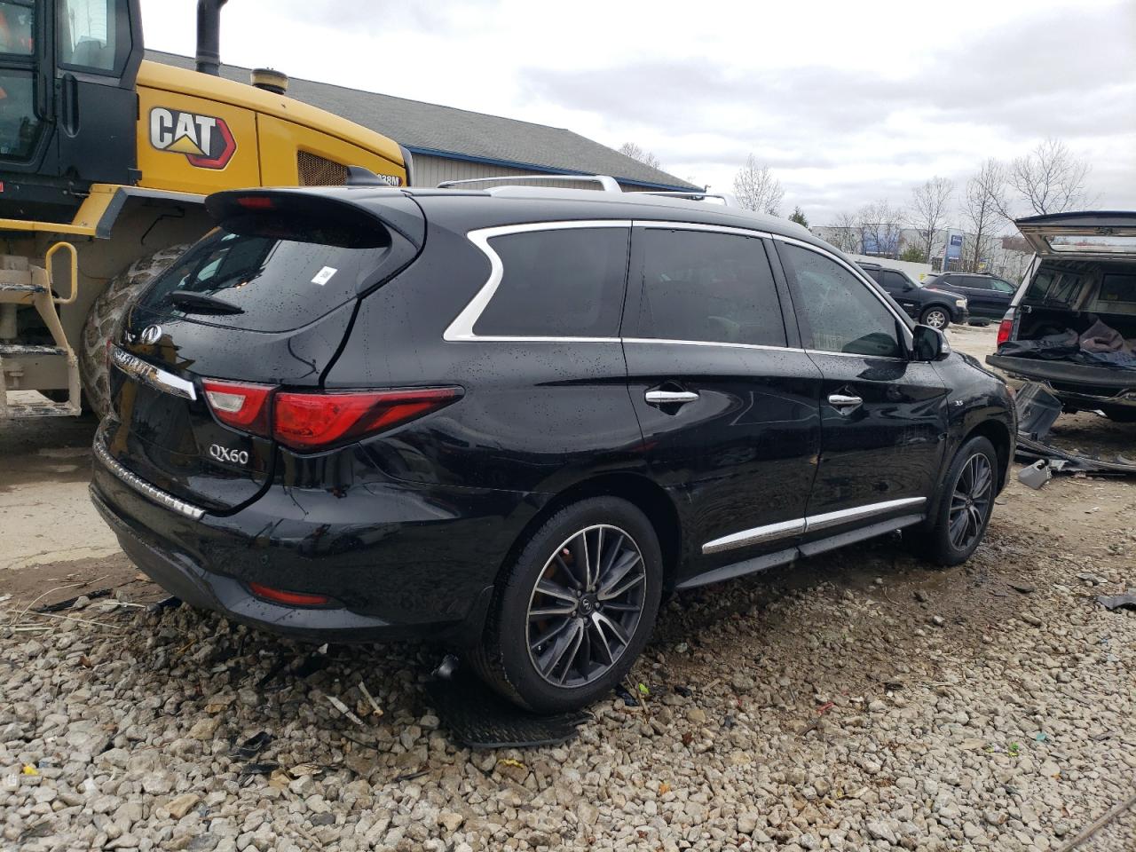 2017 Infiniti QX60 VIN 5N1DL0MM5HC503762 Copart auction photo, side damage thumbnail 3
