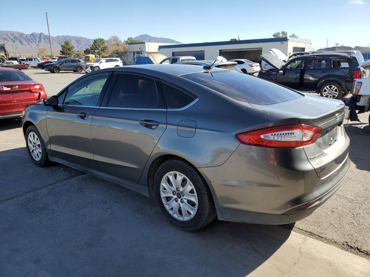2013 Ford Fusion VIN 3FA6P0G76DR191685 Copart auction photo, front end / rear end damage thumbnail 2
