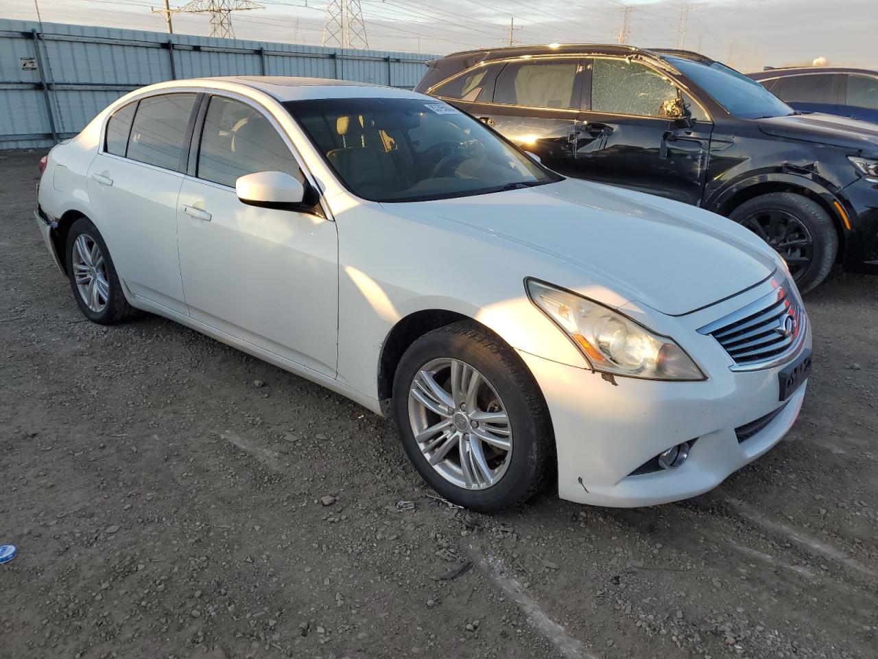 2011 Infiniti G VIN JN1DV6AR5BM650041 Copart auction photo, rear end / minor dent/scratches damage thumbnail 4