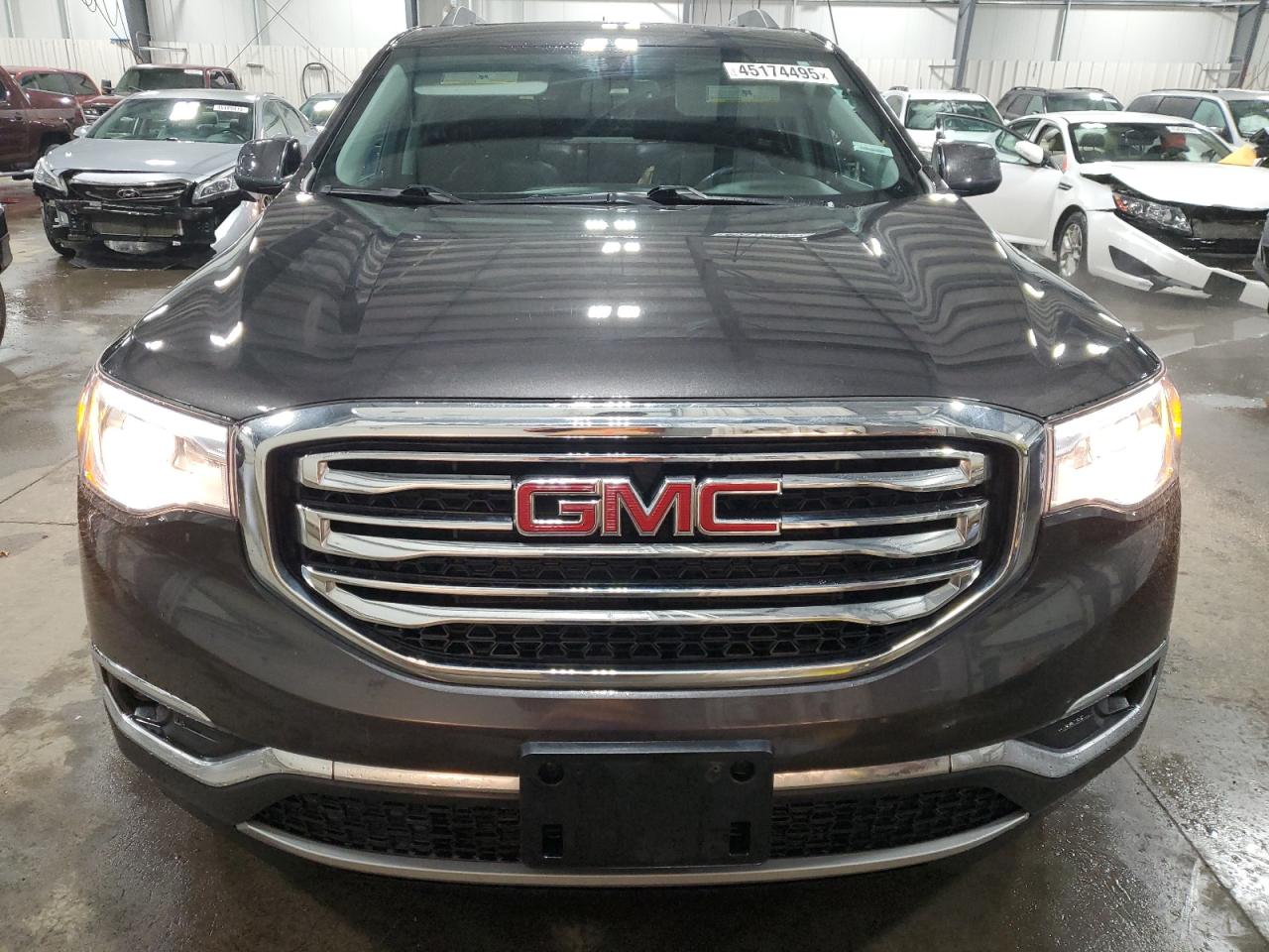 2019 GMC Acadia VIN 1GKKNULSXKZ107896 Copart auction photo, side / rear end damage thumbnail 5