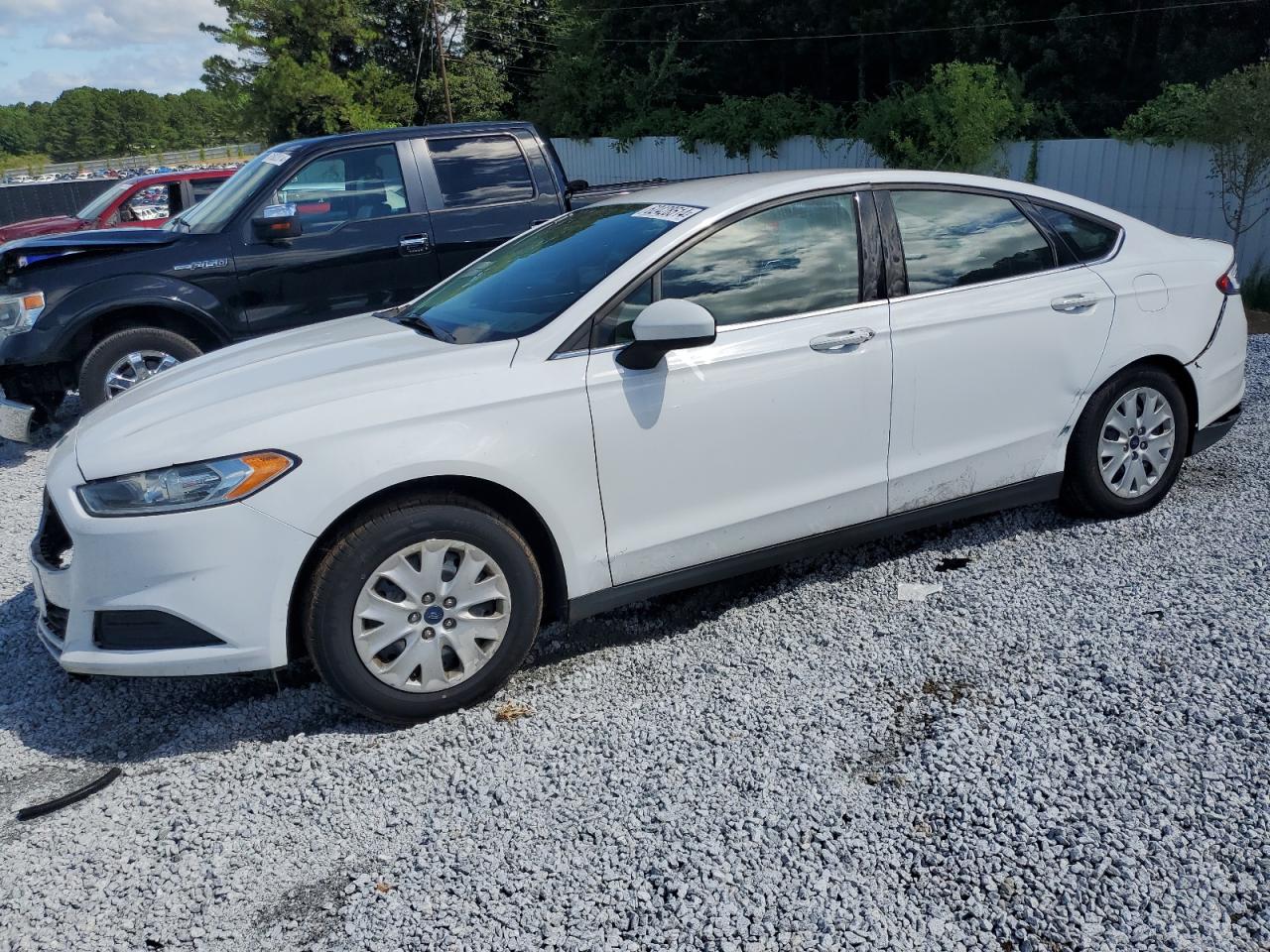 2014 Ford Fusion VIN 1FA6P0G70E5365531 - Copart auction photo
