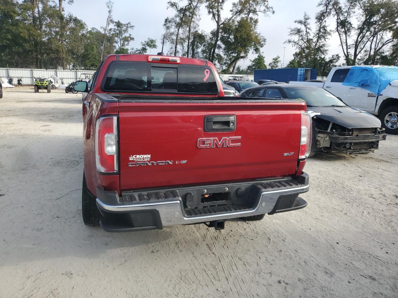 2019 GMC Canyon VIN 1GTG5DEN8K1354731 Copart auction photo, side damage thumbnail 6