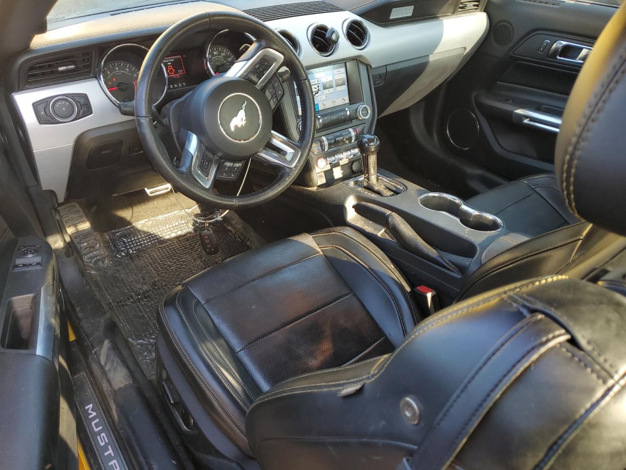 2016 Ford Mustang VIN 1FA6P8TH4G5311195 Copart auction photo, front end / side damage thumbnail 8