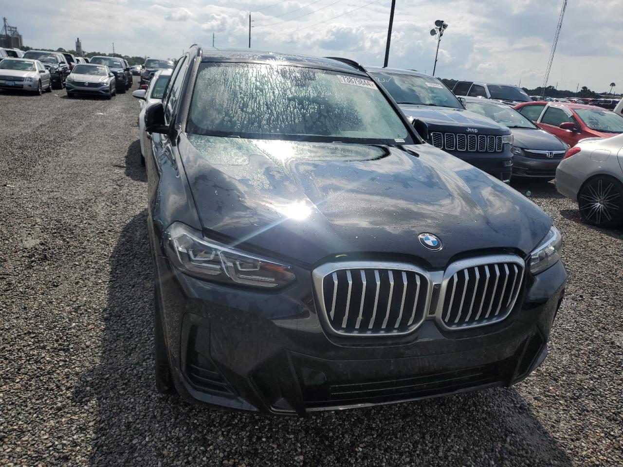 2022 BMW X3 VIN 5UX53DP08N9L47510 Copart auction photo, water/flood damage thumbnail 5