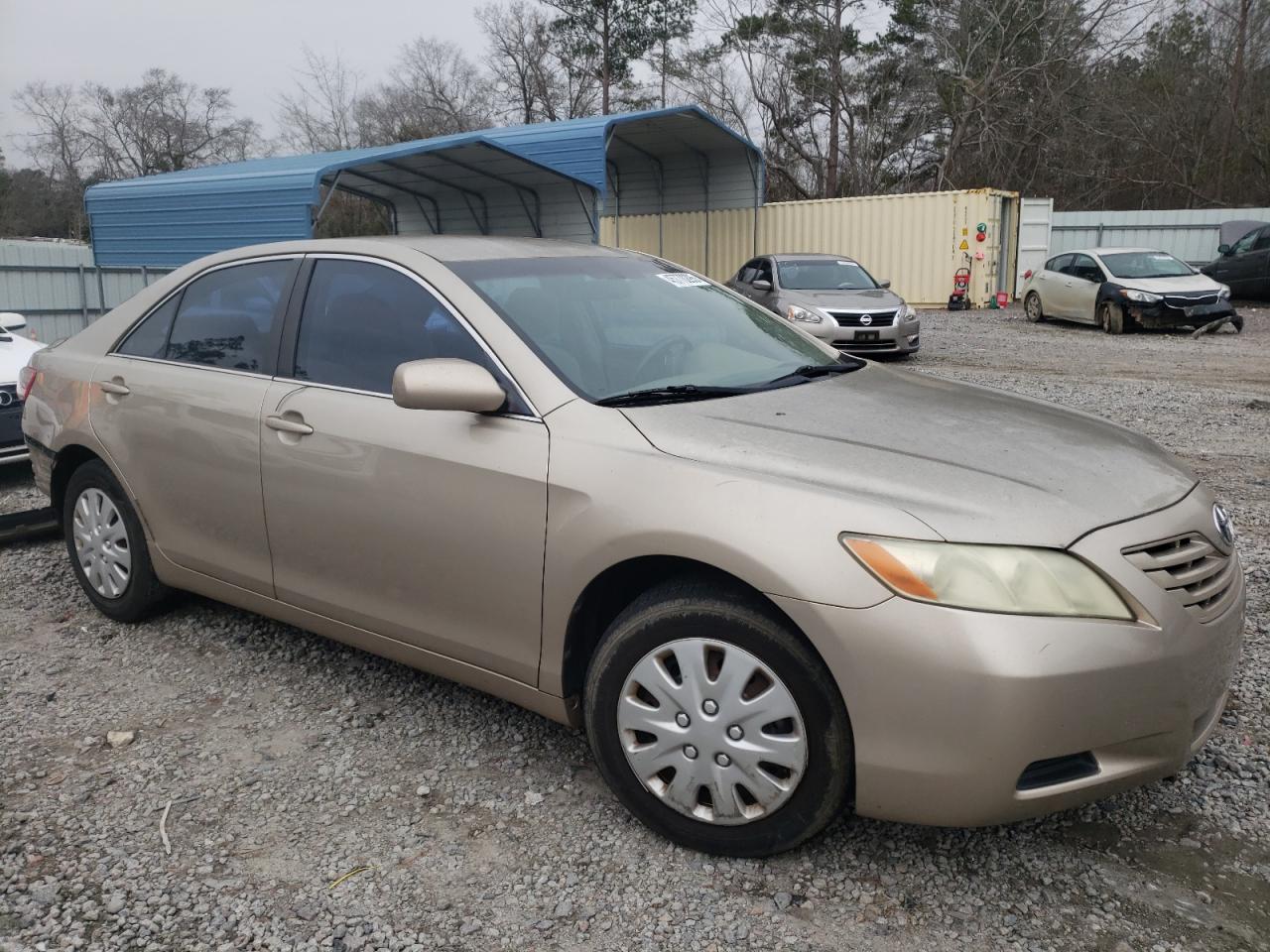 2007 Toyota Camry VIN 4T1BE46K47U670434 Copart auction photo, rear end damage thumbnail 4