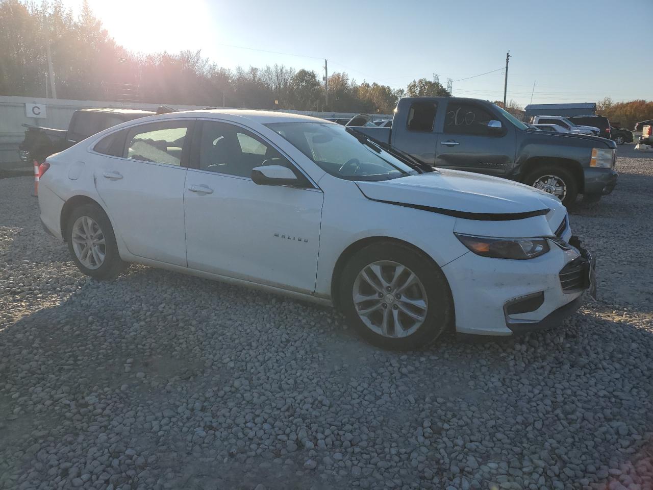 2017 Chevrolet Malibu VIN 1G1ZE5ST0HF293865 Copart auction photo, front end damage thumbnail 4