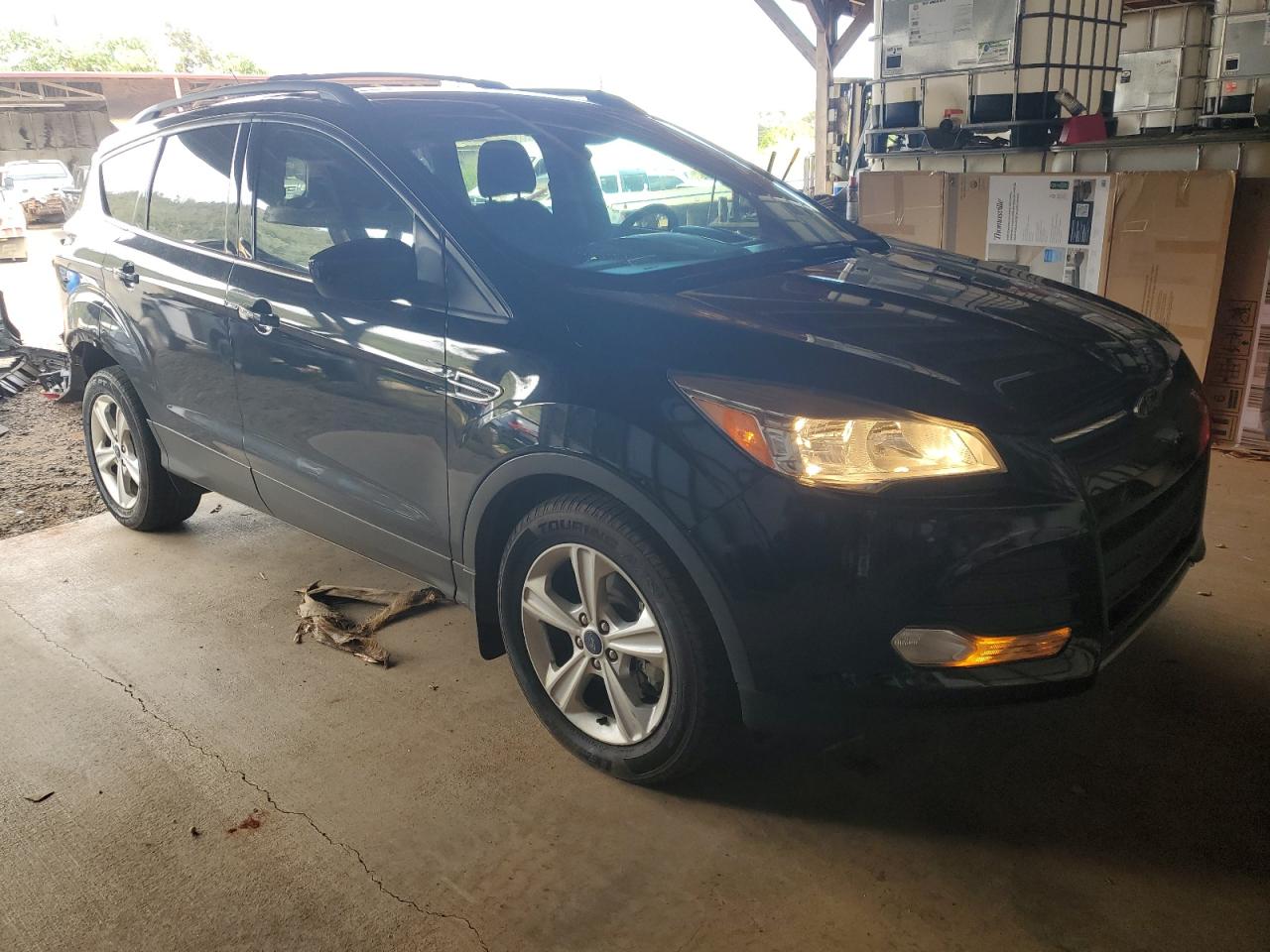 2015 Ford Escape VIN 1FMCU9GXXFUB63549 Copart auction photo, rear end damage thumbnail 4