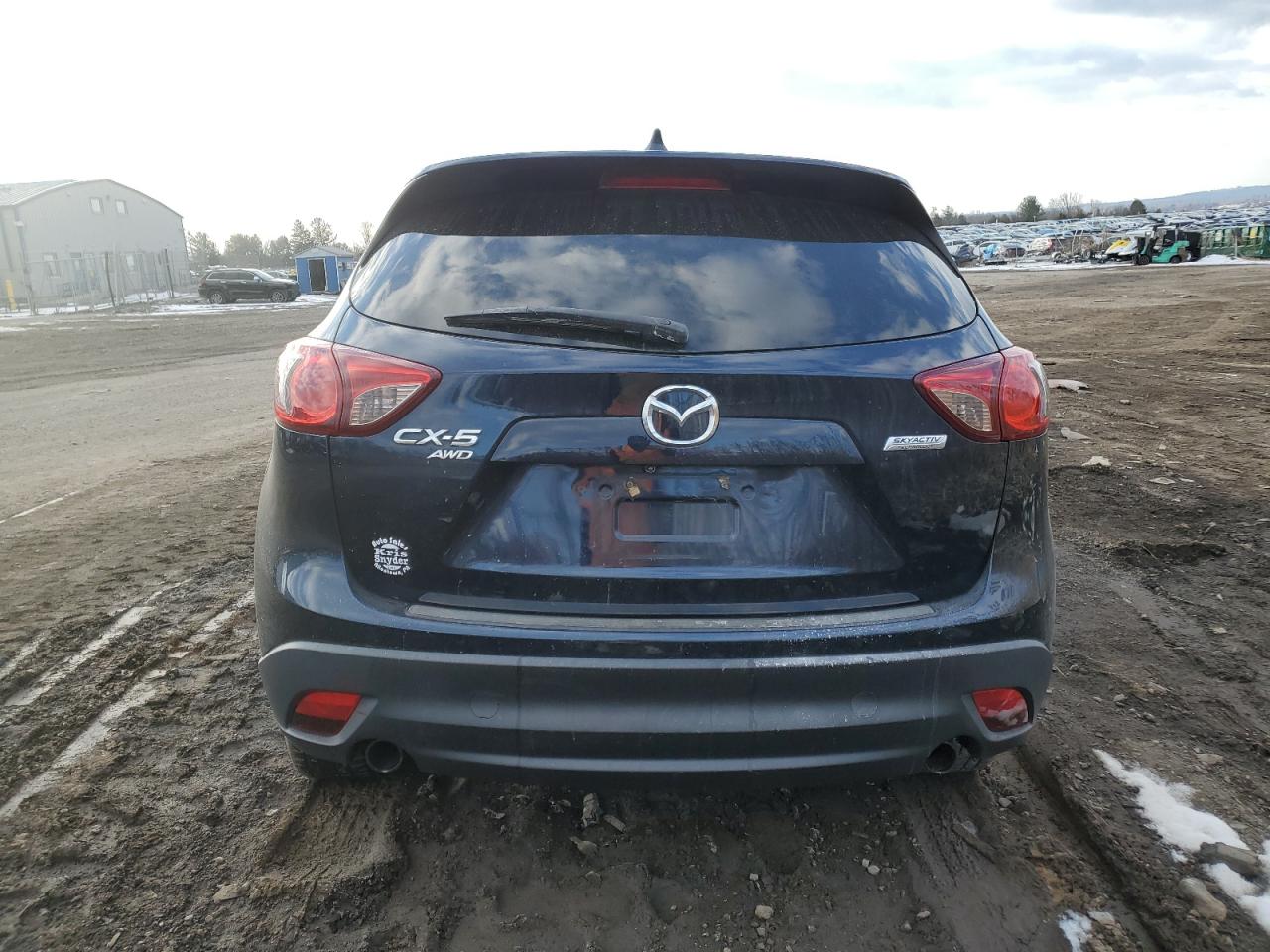 2015 Mazda CX-5 VIN JM3KE4CY9F0479814 Copart auction photo, burn - engine / burn - interior damage thumbnail 6