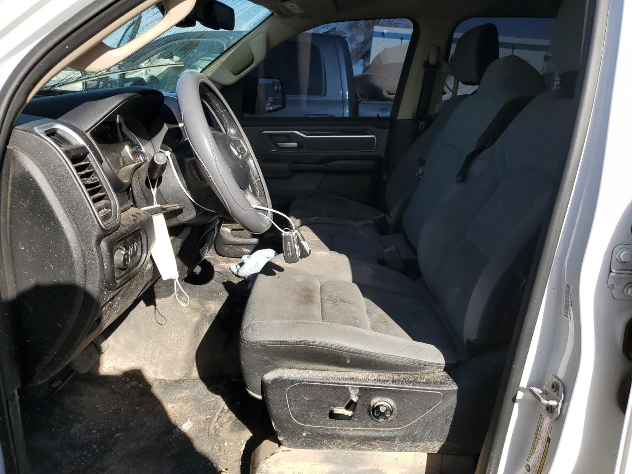 2019 RAM 1500 VIN 1C6RREFT6KN514332 Copart auction photo, water/flood damage thumbnail 7
