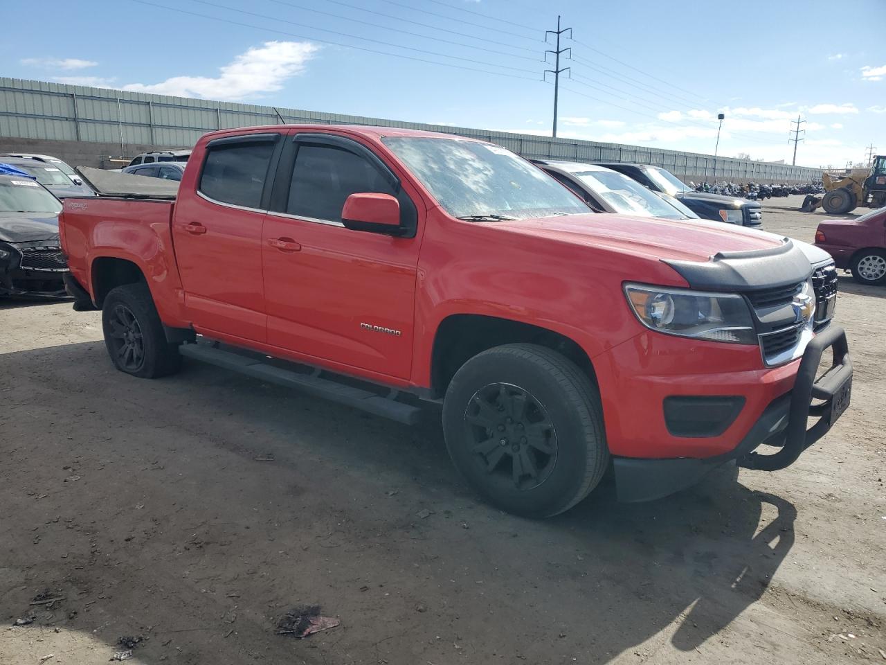 2018 Chevrolet Colorado VIN 1GCGTCEN9J1265460 Copart auction photo, rear end damage thumbnail 4