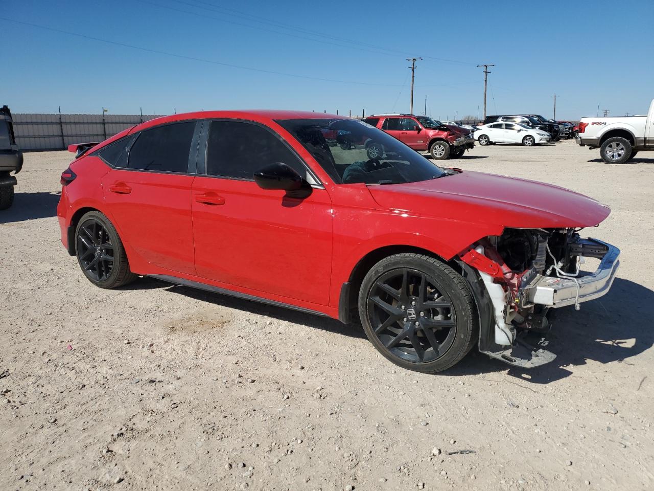 2023 Honda Civic VIN 19XFL2H89PE003942 Copart auction photo, front end damage thumbnail 4