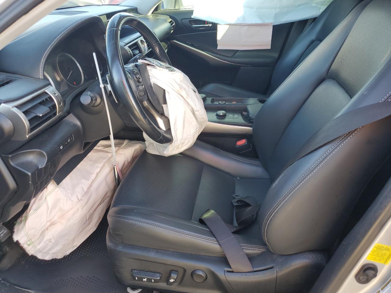 2015 Lexus IS VIN JTHBF1D21F5044236 Copart auction photo, front end / side damage thumbnail 7