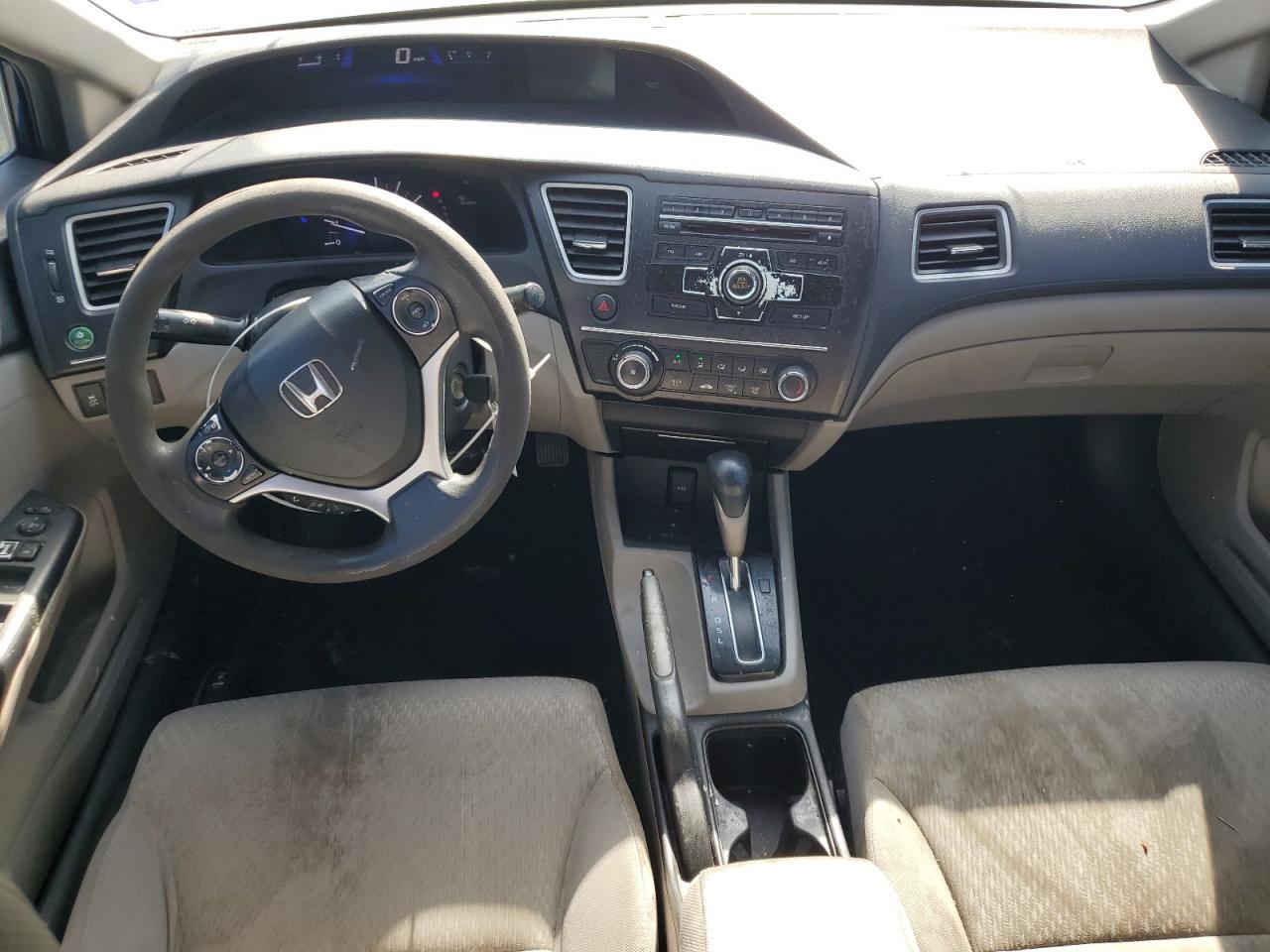 2015 Honda Civic VIN 19XFB2F5XFE081429 Copart auction photo, side damage thumbnail 8
