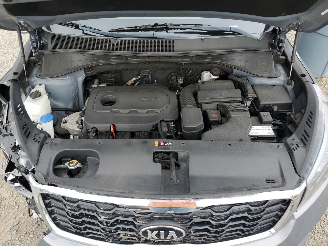 2020 KIA Sorento VIN 5XYPG4A37LG643258 Copart auction photo, front end damage thumbnail 14