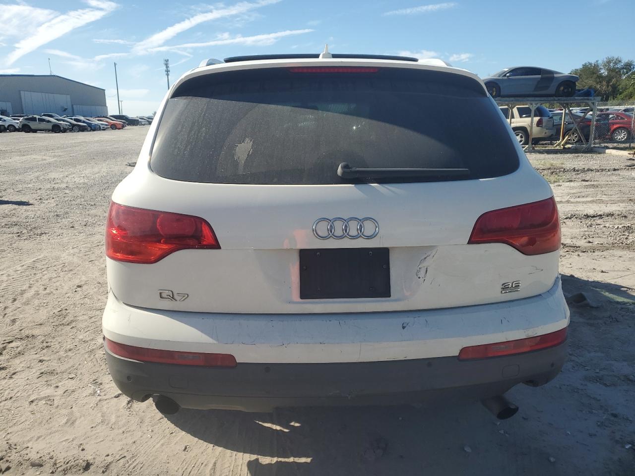 2009 Audi Q7 VIN WA1AY74L39D020723 Copart auction photo, rear end damage thumbnail 6