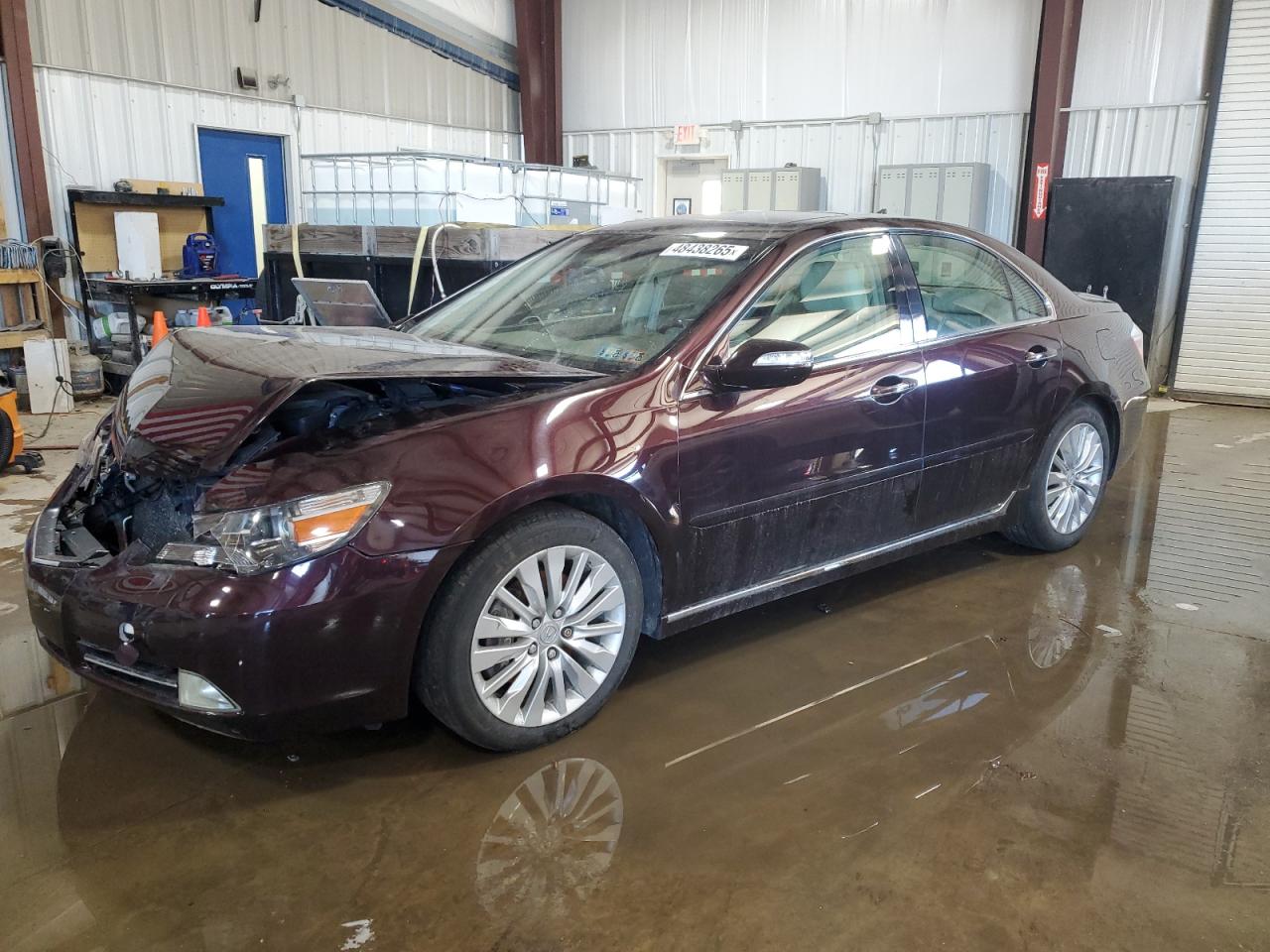 2011 Acura RL VIN JH4KB2F69BC000508 - Copart auction photo