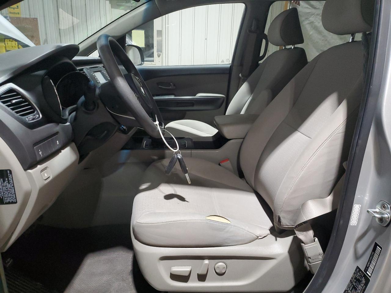 2017 KIA Sedona VIN KNDMB5C12H6227566 Copart auction photo, rear end damage thumbnail 7