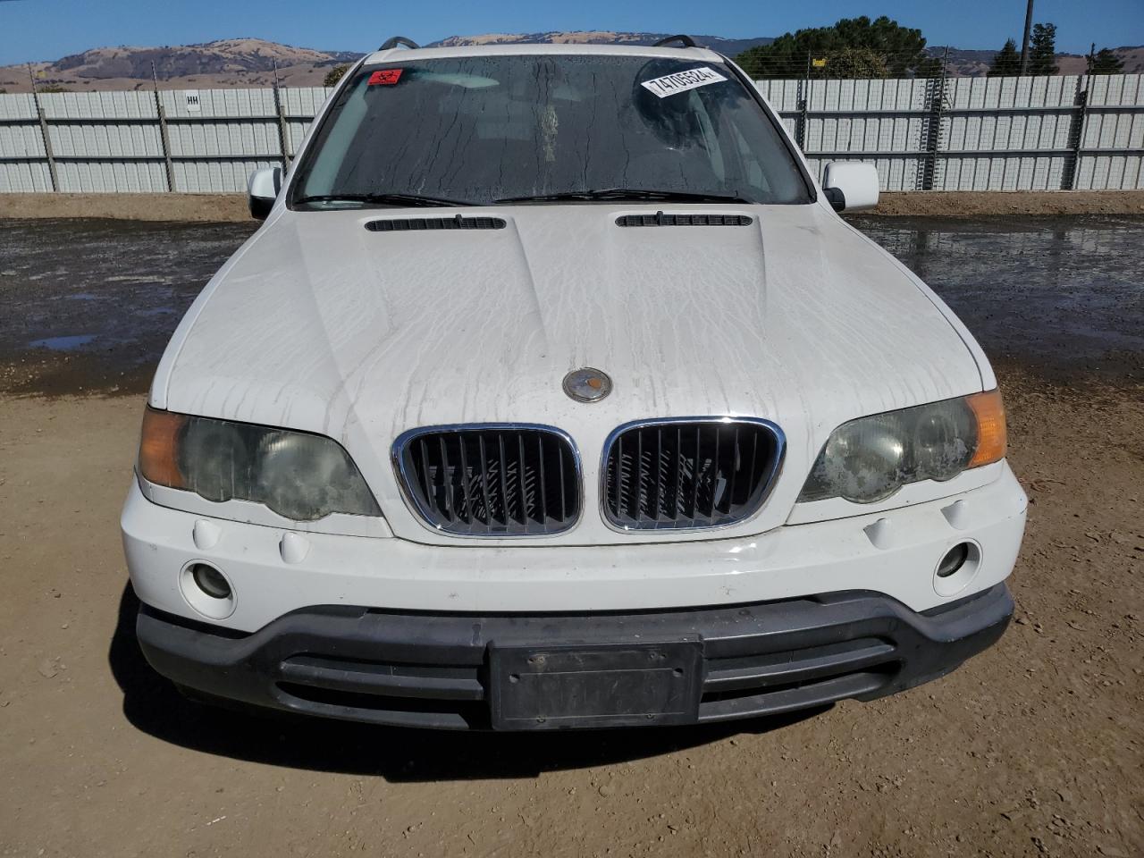 2002 BMW X5 VIN 5UXFA53542LP40890 Copart auction photo, rear end damage thumbnail 5