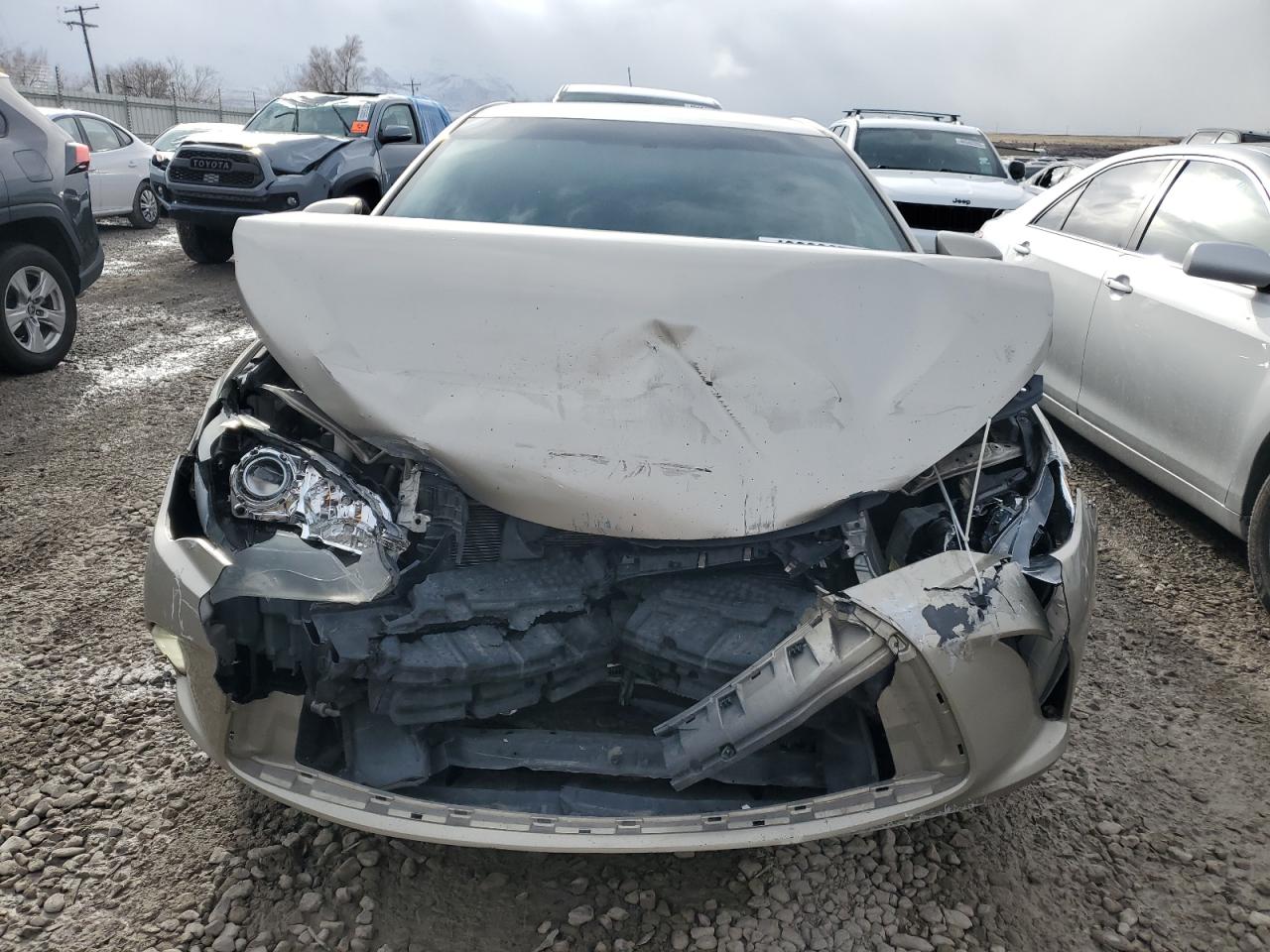 2017 Toyota Camry VIN 4T1BF1FK3HU697170 Copart auction photo, front end damage thumbnail 5