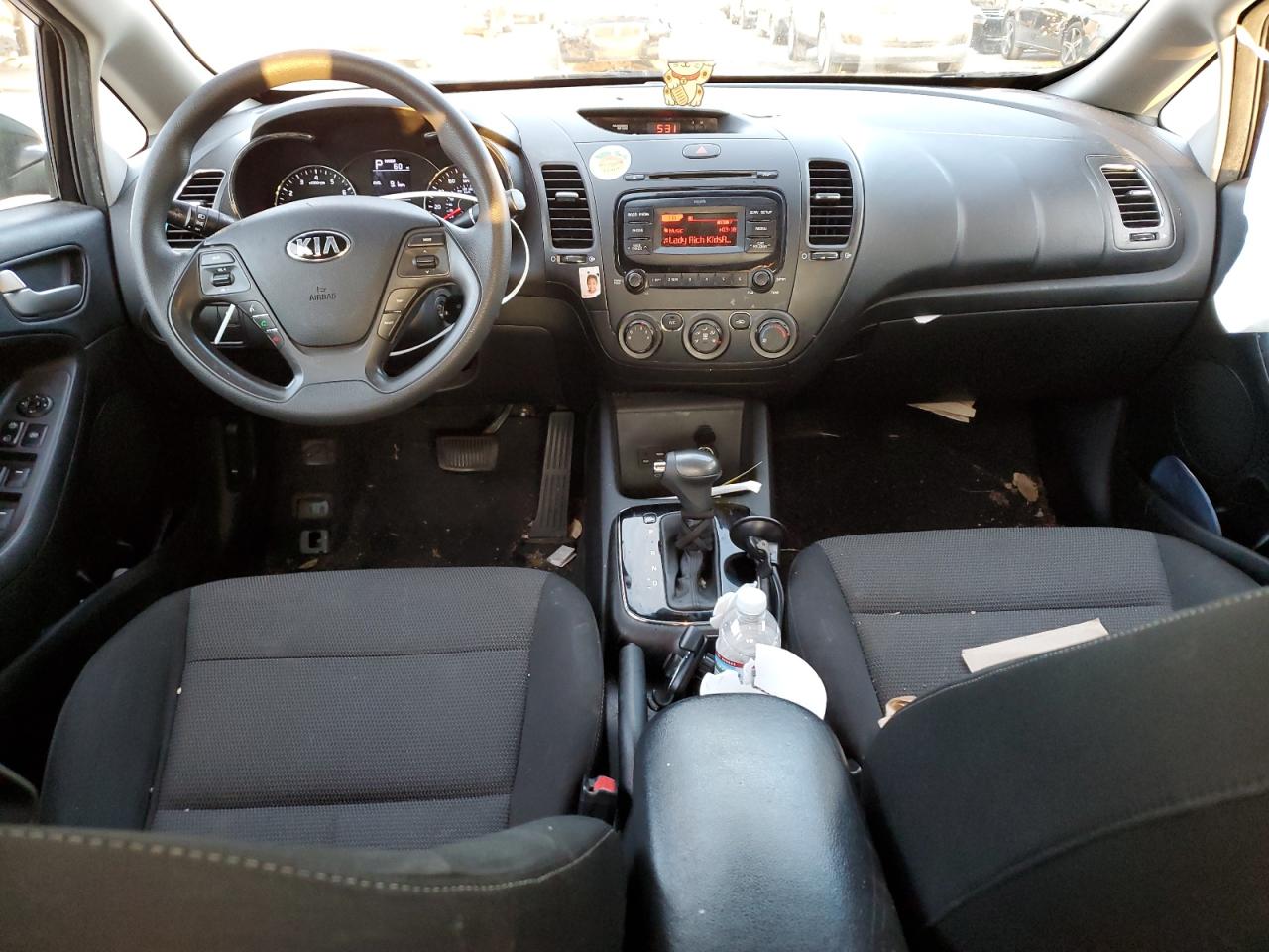 2017 KIA Forte VIN 3KPFK4A76HE063775 Copart auction photo, side / front end damage thumbnail 8