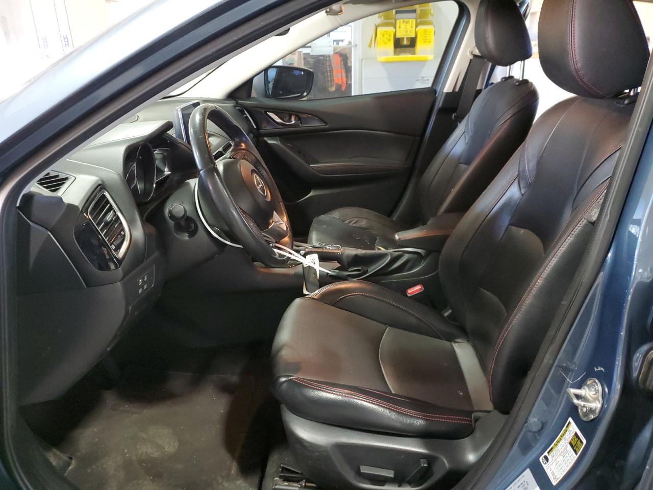 2015 Mazda 3 VIN JM1BM1M34F1270794 Copart auction photo, rear end damage thumbnail 7
