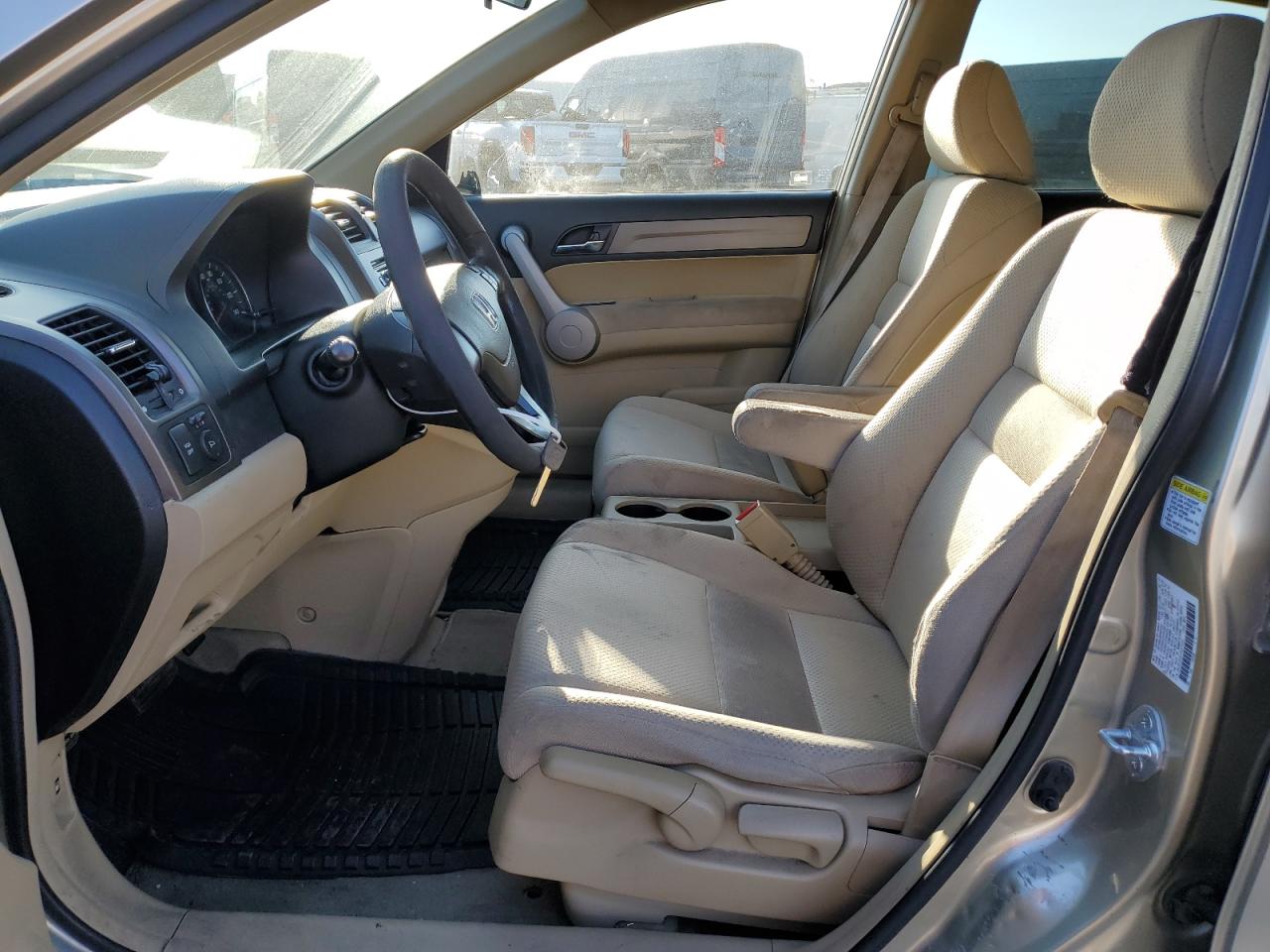 2007 Honda CR-V VIN JHLRE38357C037033 Copart auction photo, side / front end damage thumbnail 7