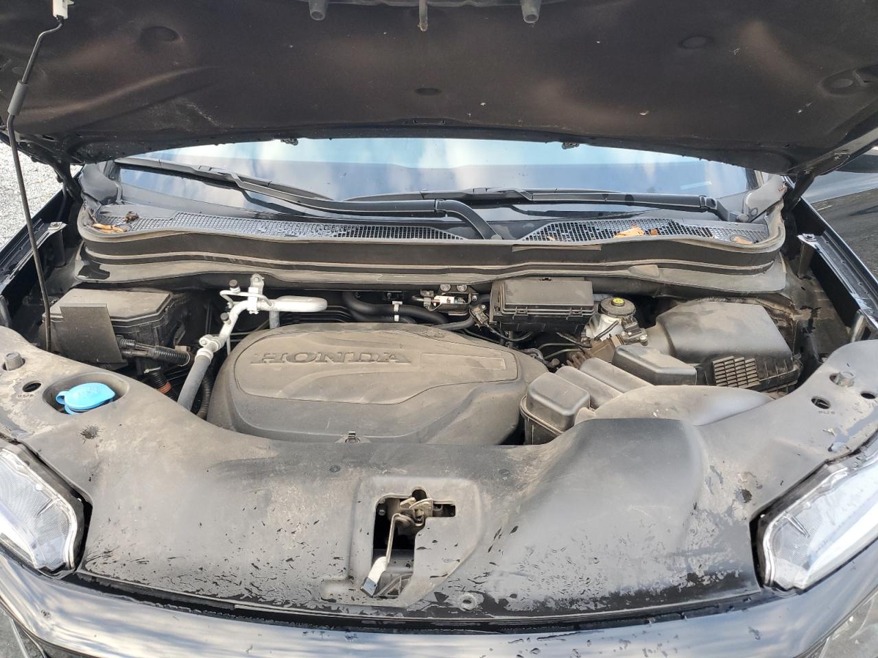 2021 Honda Pilot VIN 5FNYF5H23MB045624 Copart auction photo, side damage thumbnail 12