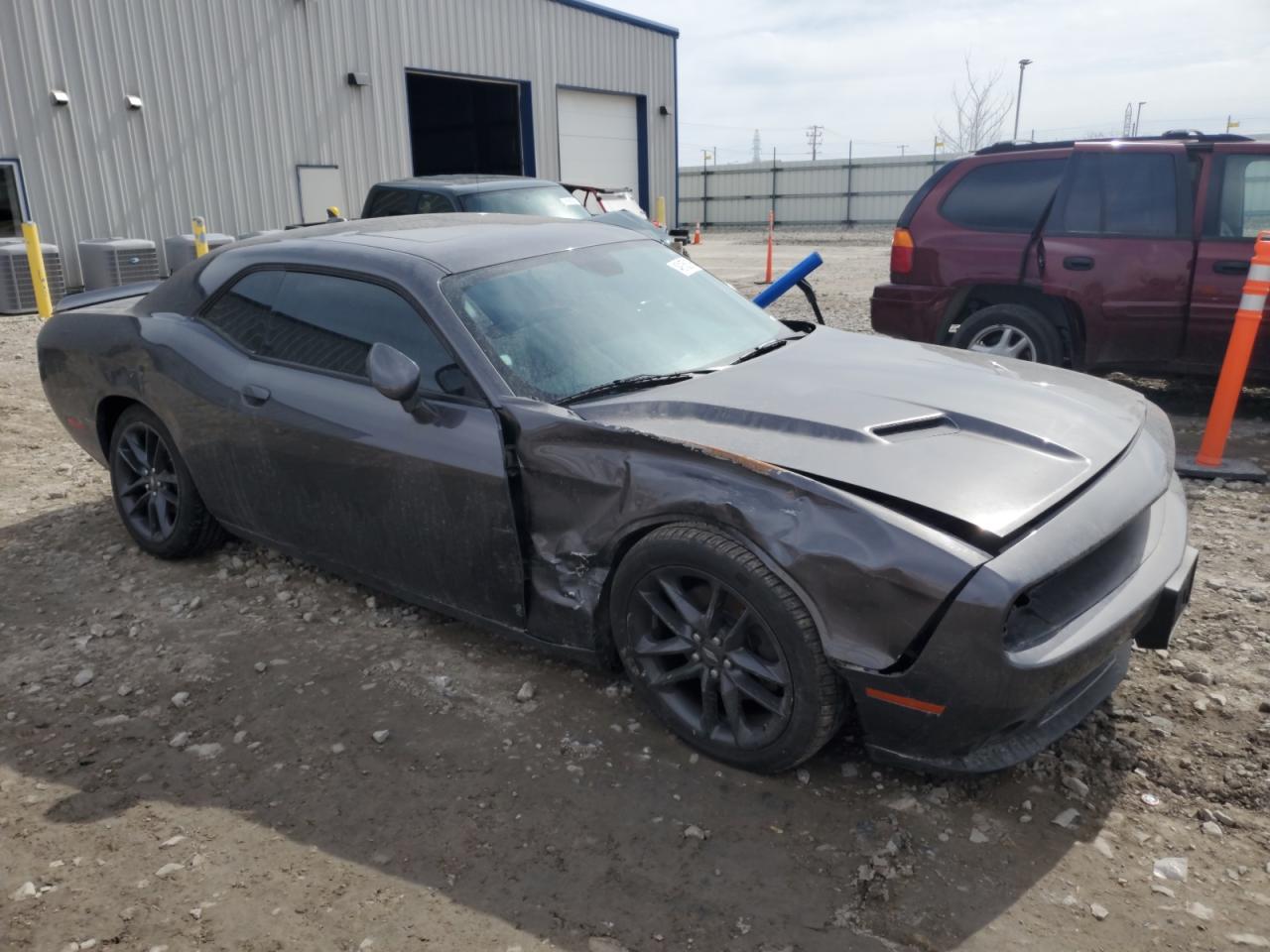 2021 Dodge Challenger VIN 2C3CDZGG6MH521724 Copart auction photo, front end / rear end damage thumbnail 4
