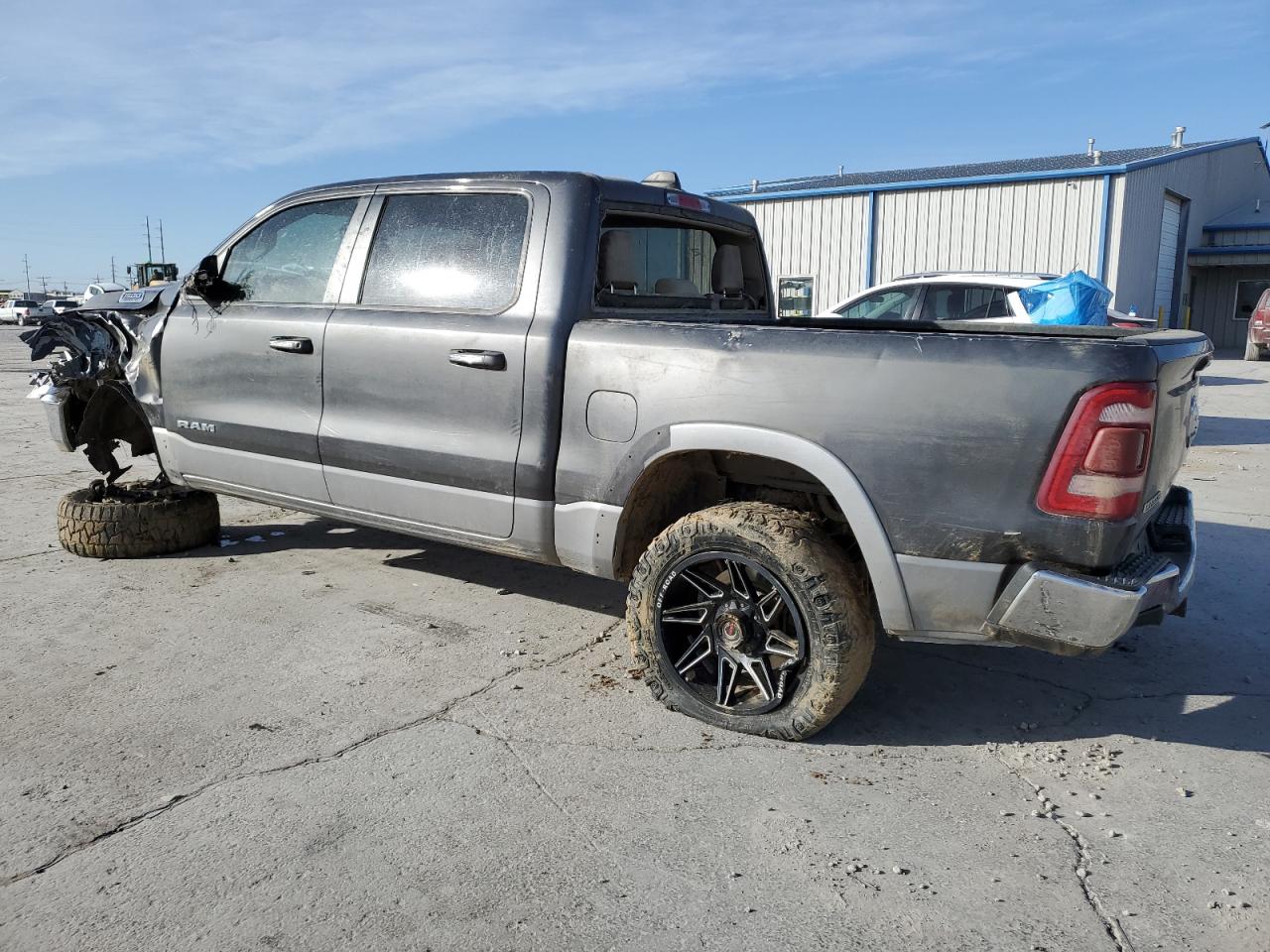 2019 RAM 1500 VIN 1C6SRFJT7KN525967 Copart auction photo, undercarriage / front end damage thumbnail 2