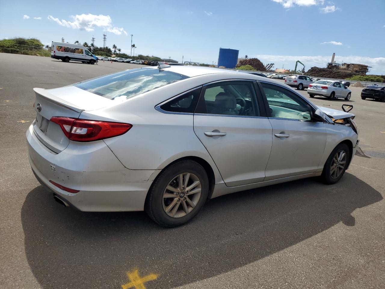 2016 Hyundai Sonata VIN 5NPE24AFXGH375238 Copart auction photo, front end damage thumbnail 3
