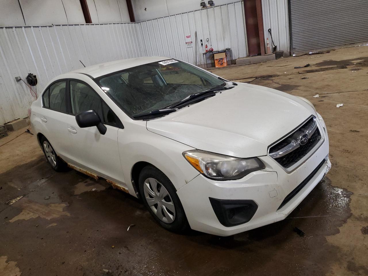 2014 Subaru Impreza VIN JF1GJAA64EH019380 Copart auction photo, front end damage thumbnail 4