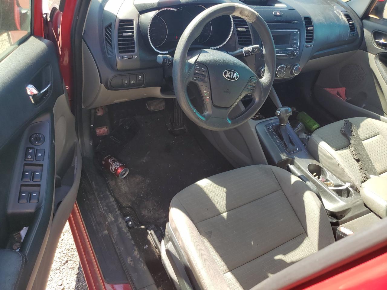 2014 KIA Forte VIN KNAFX4A60E5232721 Copart auction photo, rear end damage thumbnail 8