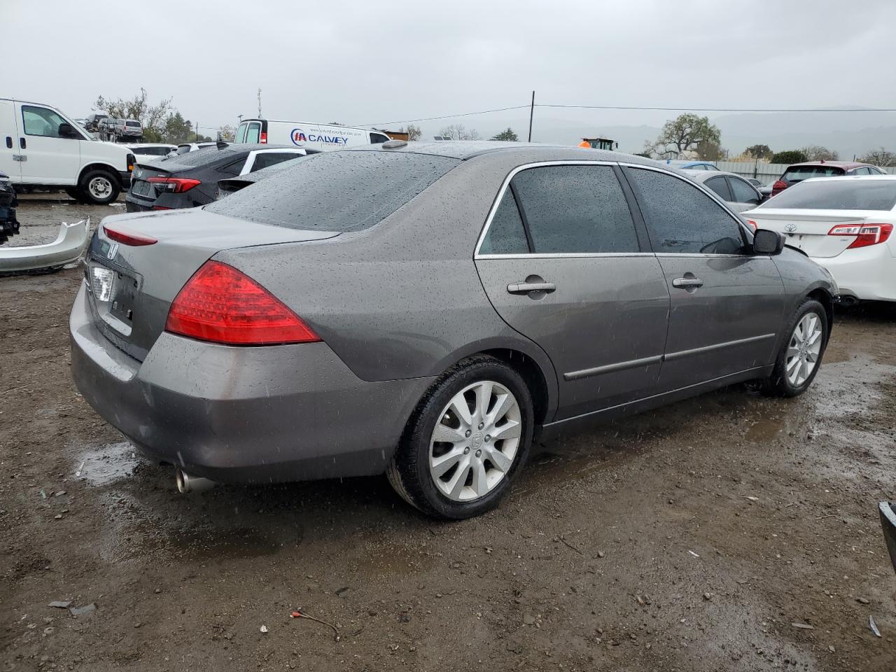 2006 Honda Accord VIN 1HGCM66896A062602 Copart auction photo, front end damage thumbnail 3