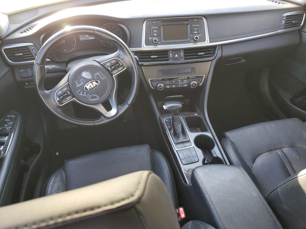 2016 KIA Optima VIN 5XXGU4L35GG047632 Copart auction photo, vandalism damage thumbnail 8