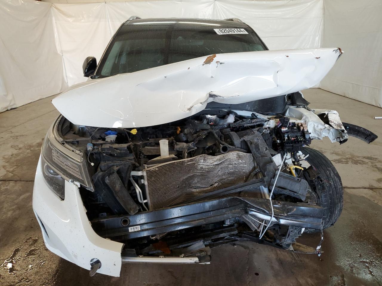 2022 KIA Seltos VIN KNDEUCAA1N7266872 Copart auction photo, front end damage thumbnail 5