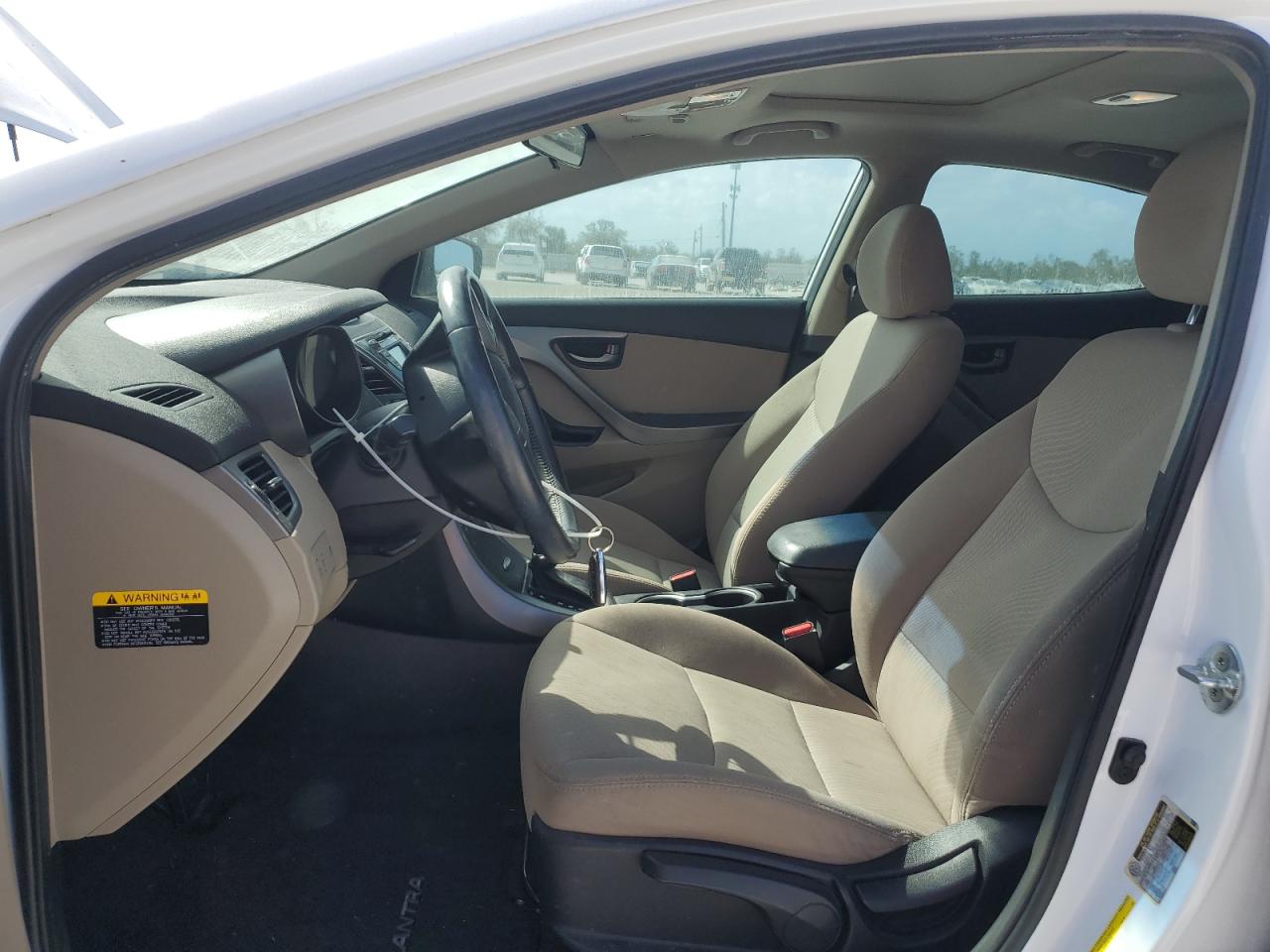 2016 Hyundai Elantra VIN 5NPDH4AE9GH769623 Copart auction photo, mechanical / minor dent/scratches damage thumbnail 7