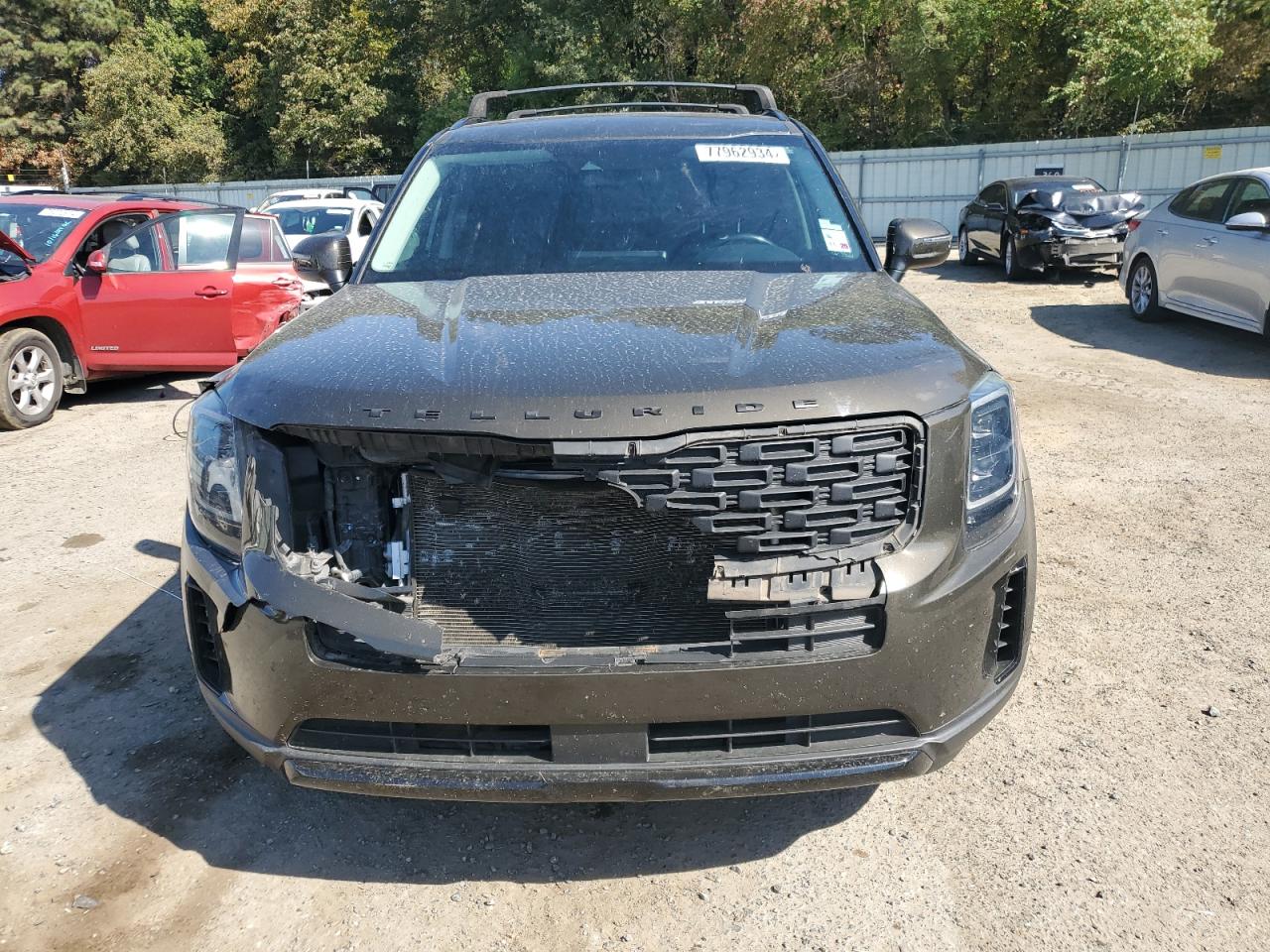2021 KIA Telluride VIN 5XYP3DHC3MG112416 Copart auction photo, front end damage thumbnail 5