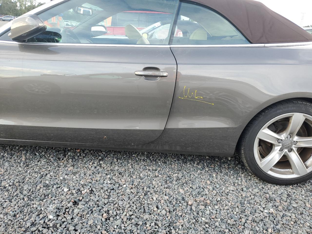 2014 Audi A5 VIN WAUAFAFH2EN000207 Copart auction photo, water/flood damage thumbnail 12
