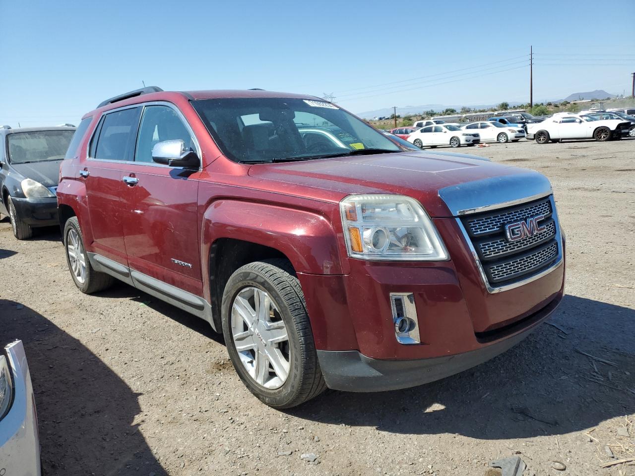 2011 GMC Terrain VIN 2CTALUECXB6252925 Copart auction photo, rear end / mechanical damage thumbnail 4