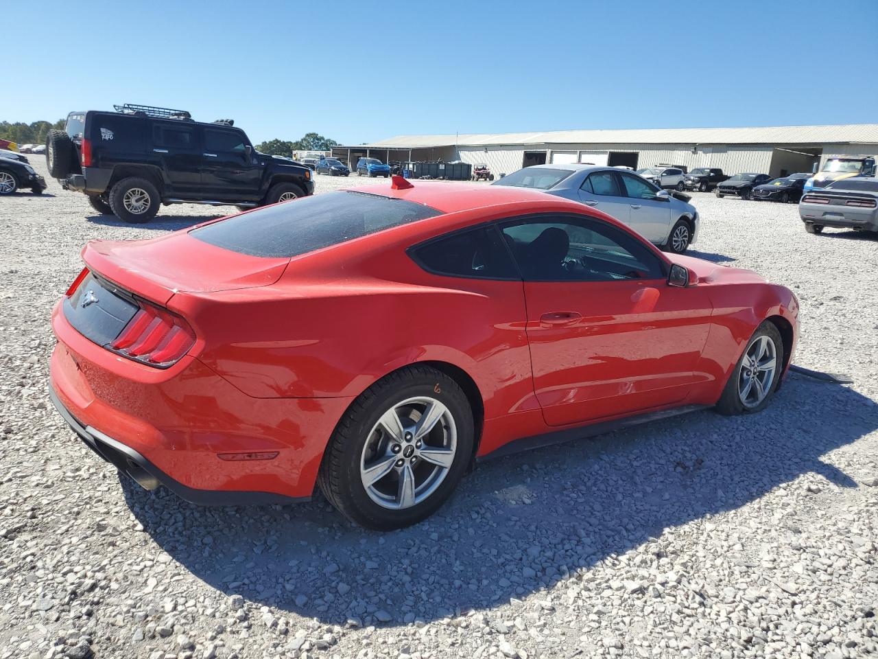 2020 Ford Mustang VIN 1FA6P8TH3L5177600 Copart auction photo, front end / undercarriage damage thumbnail 3