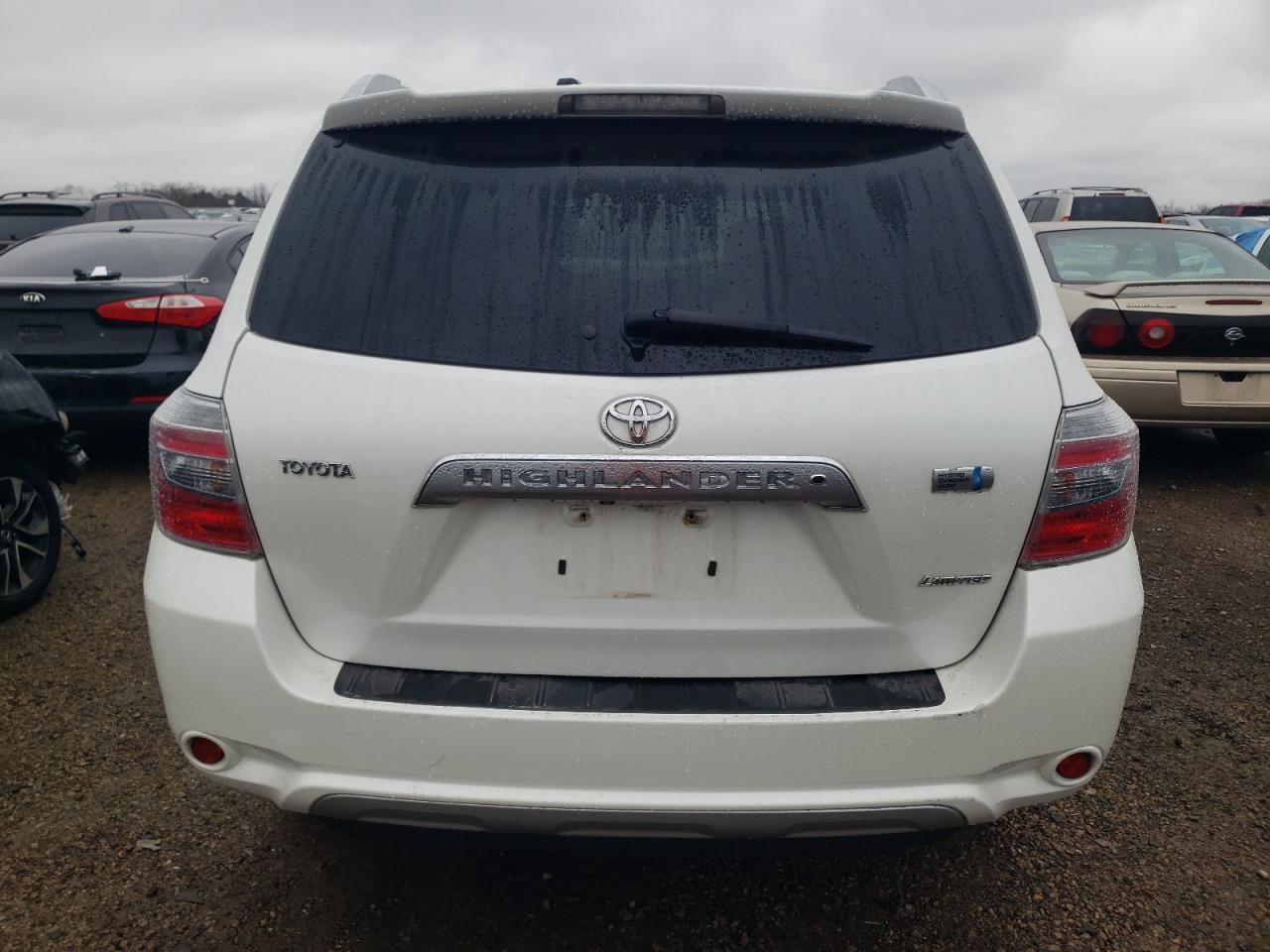 2008 Toyota Highlander VIN JTEEW44A482016762 Copart auction photo, normal wear / minor dent/scratches damage thumbnail 6